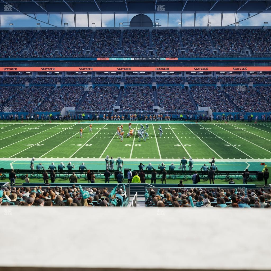 Hard Rock Stadium - Section The Nine Suite 5 Seat View