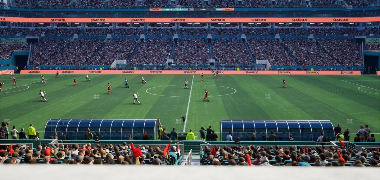 Hard Rock Stadium - Section The Nine Suite 5 Seat View