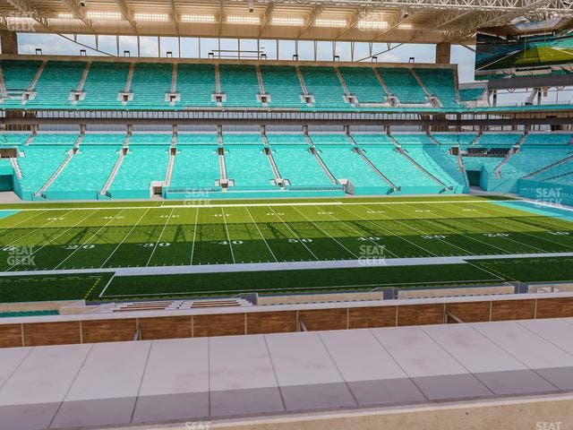 Hard Rock Stadium - Section The Nine Suite 5 Seat View