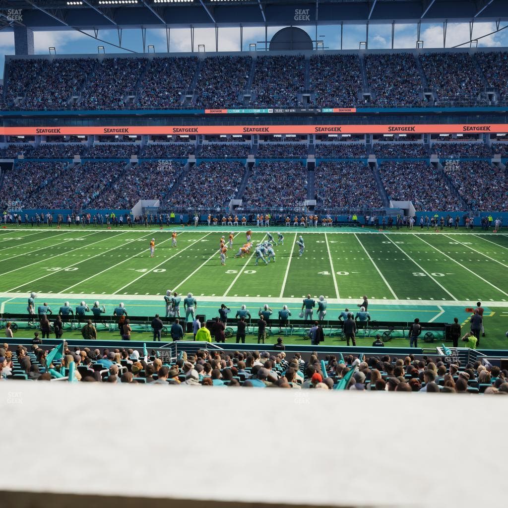 Hard Rock Stadium - Section The Nine Suite 6 Seat View
