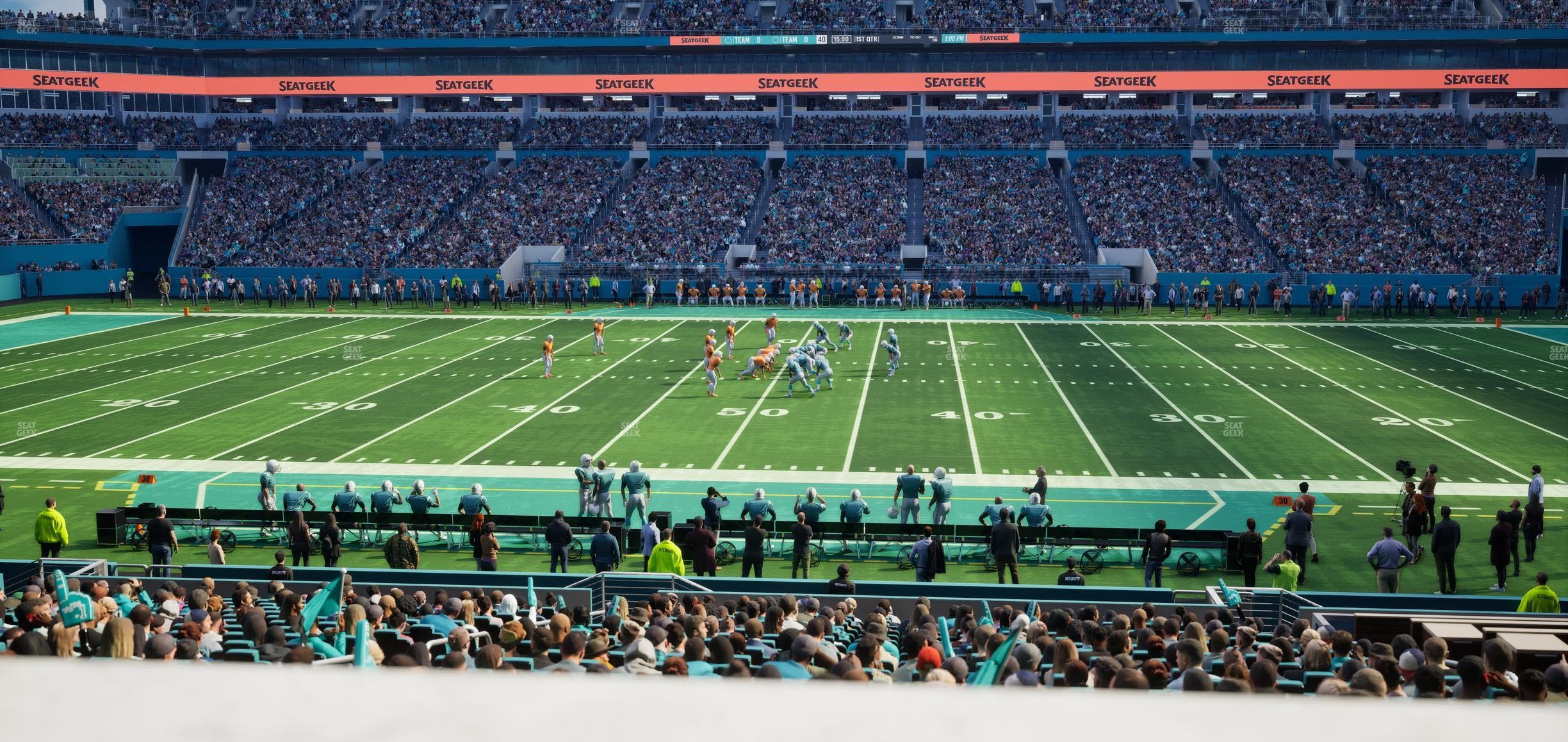 Hard Rock Stadium - Section The Nine Suite 6 Seat View