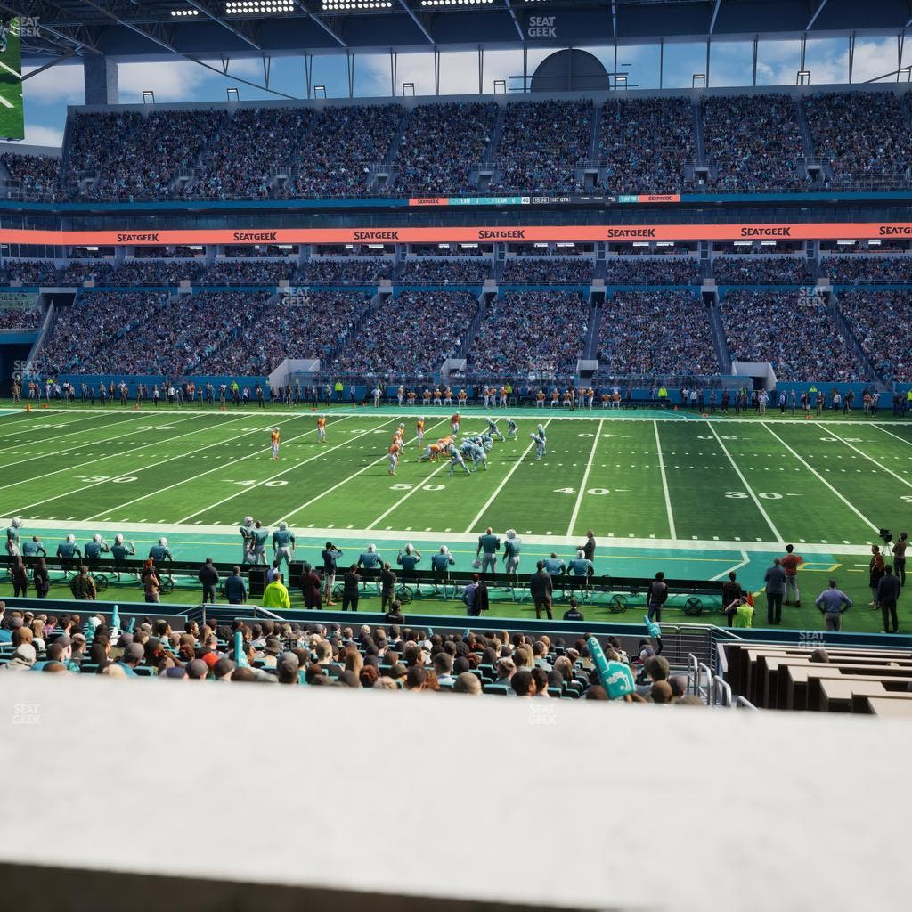 Hard Rock Stadium - Section The Nine Suite 7 Seat View