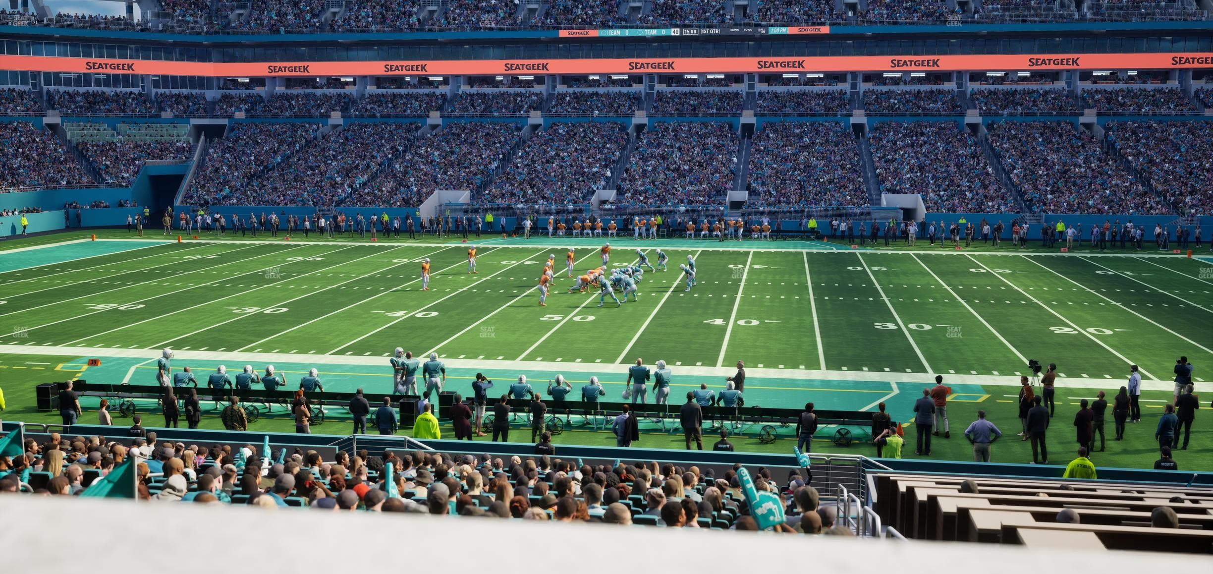 Hard Rock Stadium - Section The Nine Suite 7 Seat View