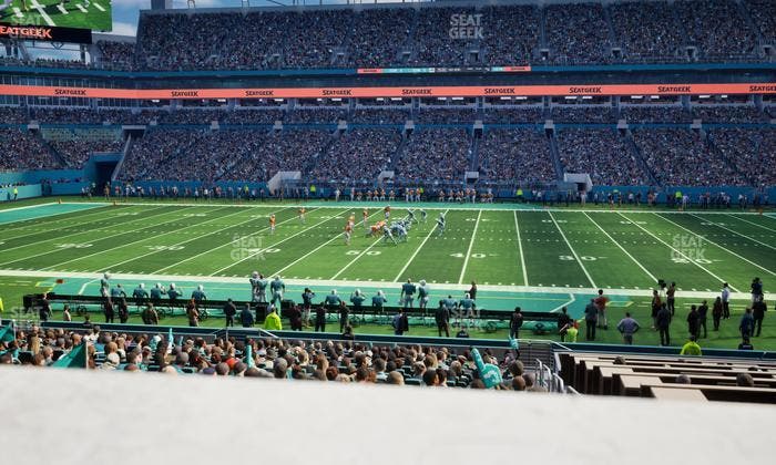 Hard Rock Stadium - Section The Nine Suite 7 Seat View