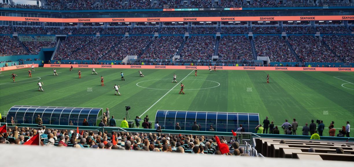 Hard Rock Stadium - Section The Nine Suite 7 Seat View