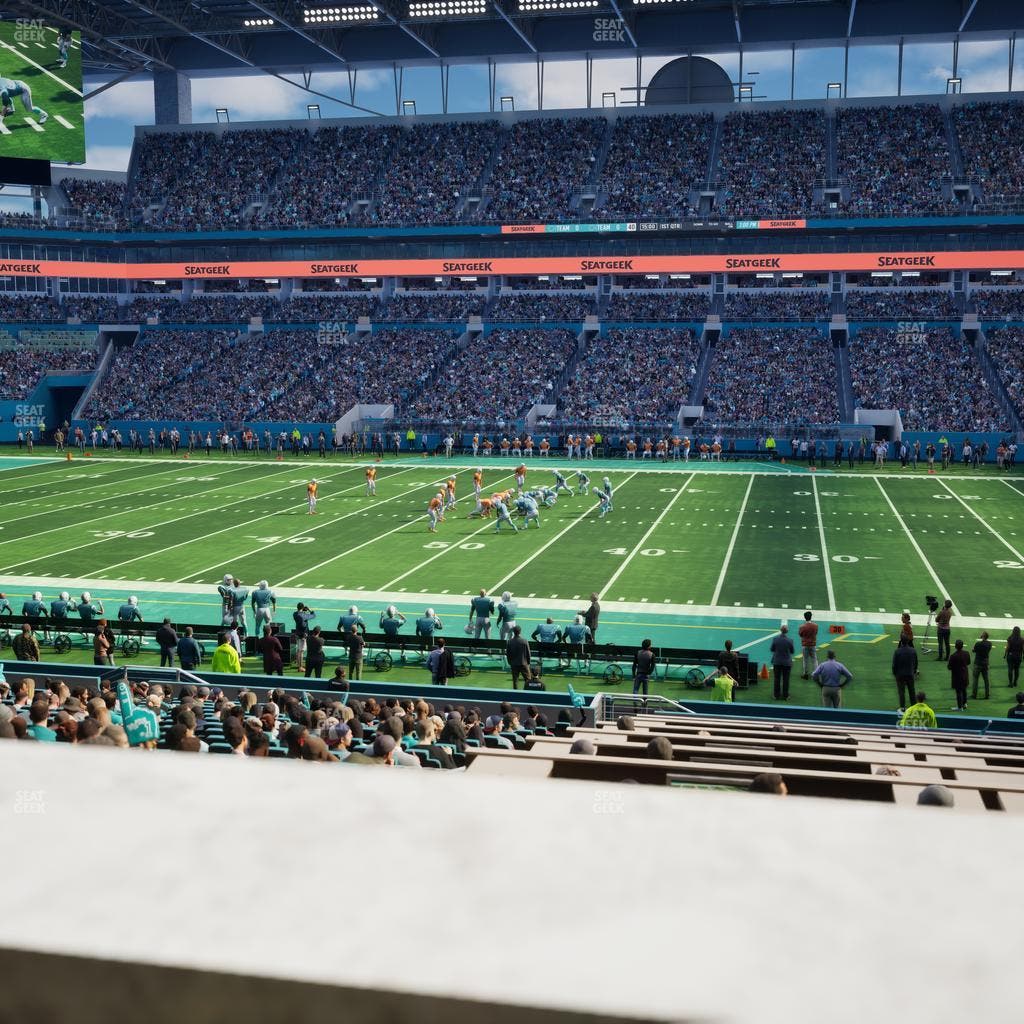 Hard Rock Stadium - Section The Nine Suite 8 Seat View