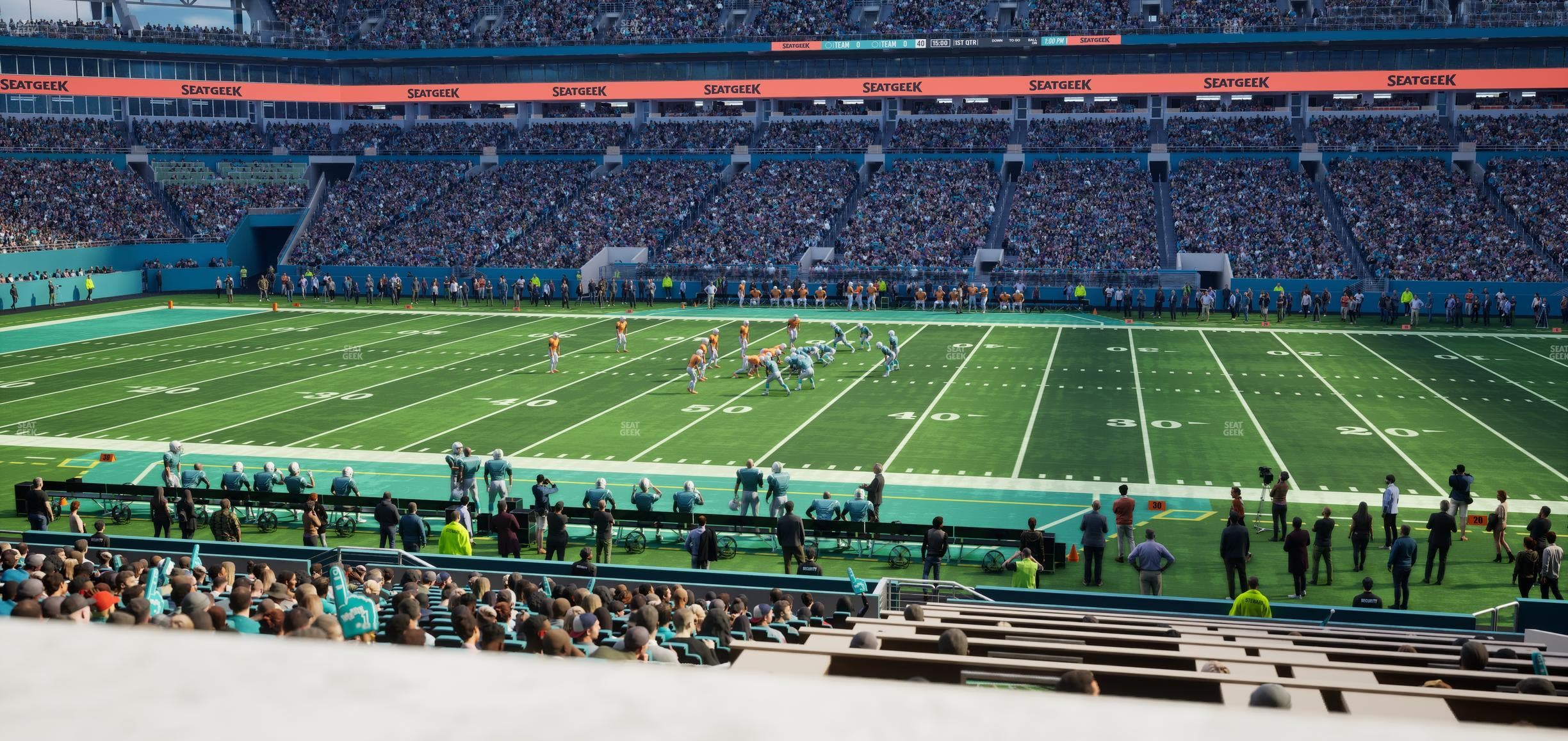 Hard Rock Stadium - Section The Nine Suite 8 Seat View