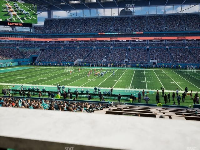 Hard Rock Stadium - Section The Nine Suite 8 Seat View