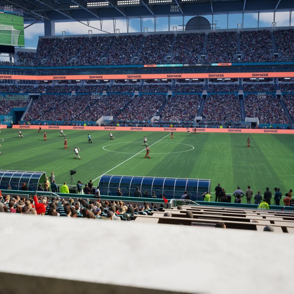 Hard Rock Stadium - Section The Nine Suite 8 Seat View