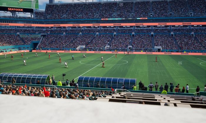 Hard Rock Stadium - Section The Nine Suite 8 Seat View