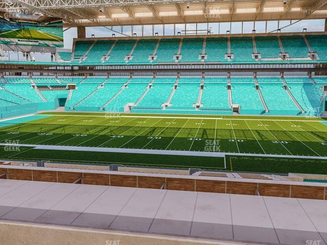 Hard Rock Stadium - Section The Nine Suite 8 Seat View