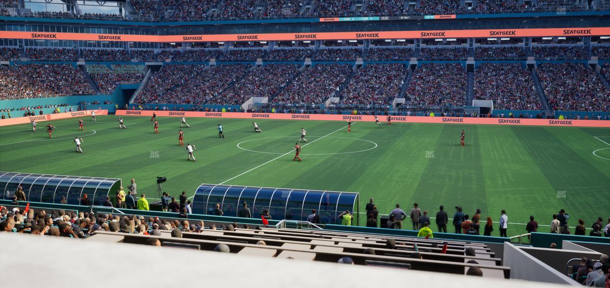 Hard Rock Stadium - Section The Nine Suite 9 Seat View