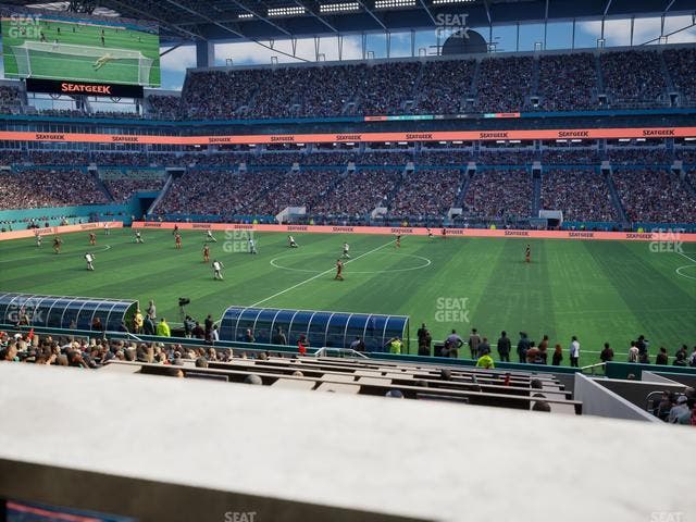 Hard Rock Stadium - Section The Nine Suite 9 Seat View