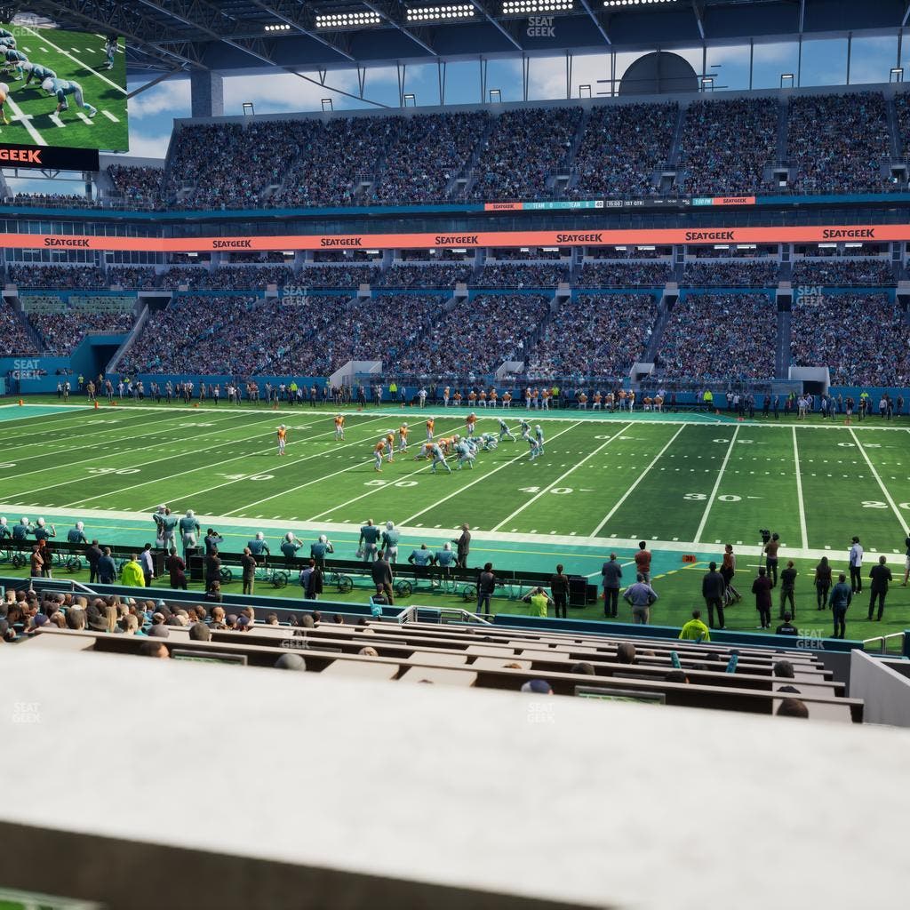 Hard Rock Stadium - Section The Nine Suite 9 Seat View