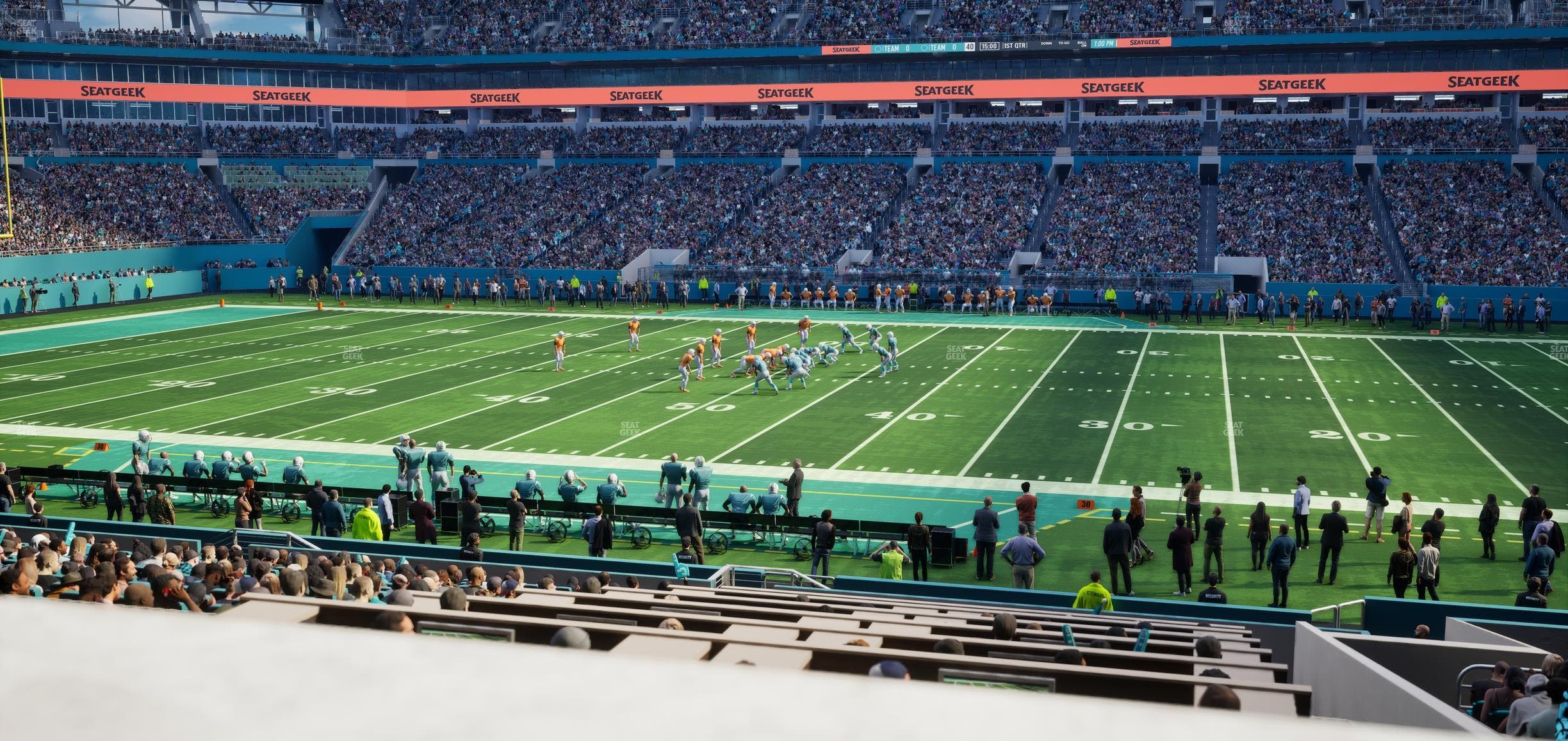 Hard Rock Stadium - Section The Nine Suite 9 Seat View