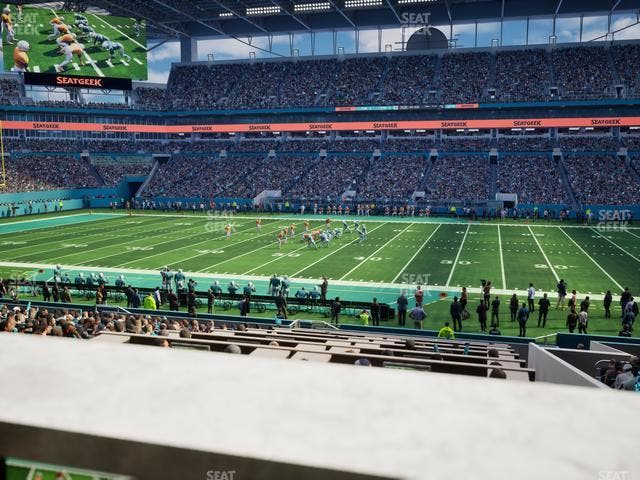 Hard Rock Stadium - Section The Nine Suite 9 Seat View