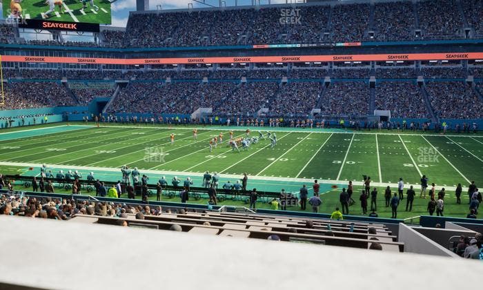 Hard Rock Stadium - Section The Nine Suite 9 Seat View