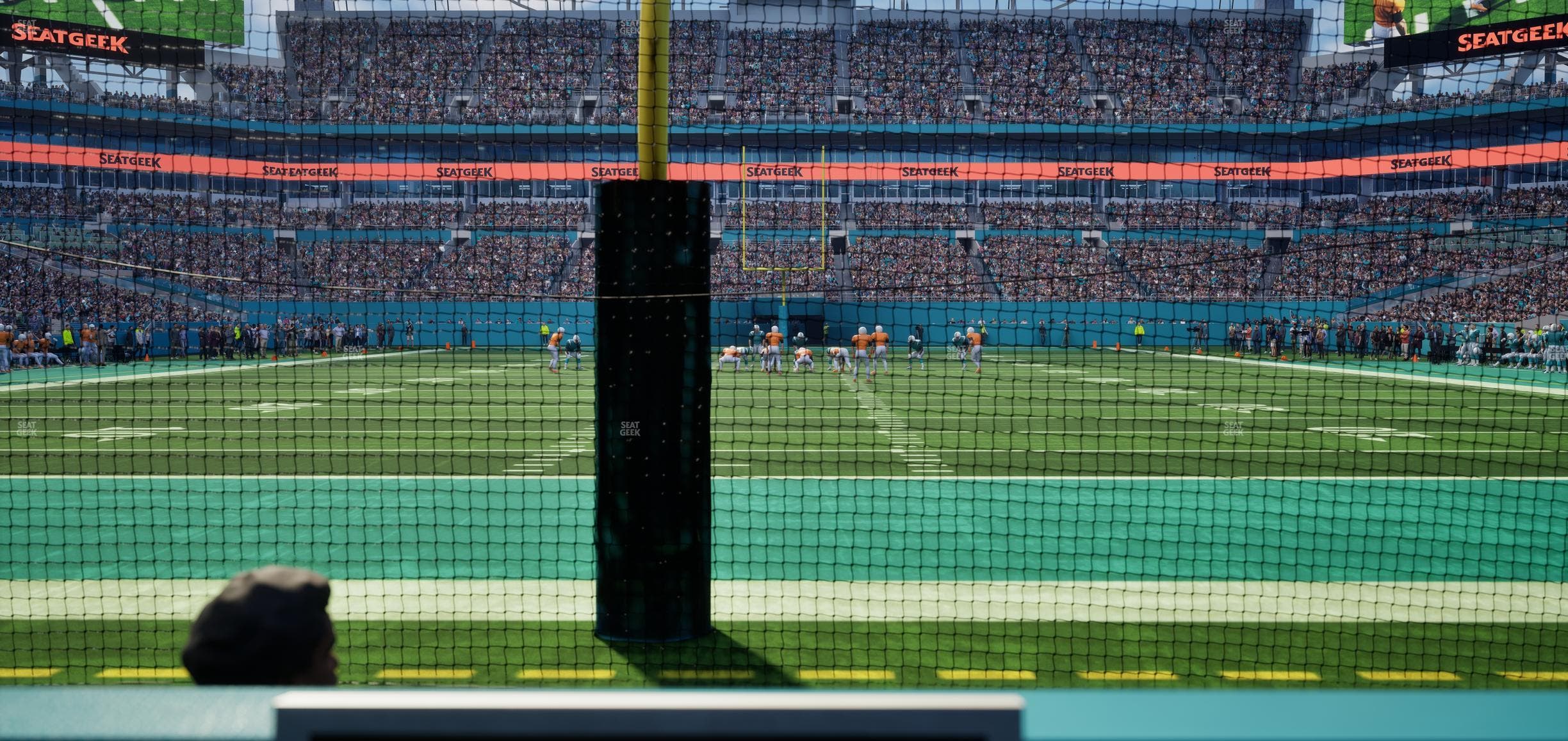 Hard Rock Stadium - Section West Field Club Seat View