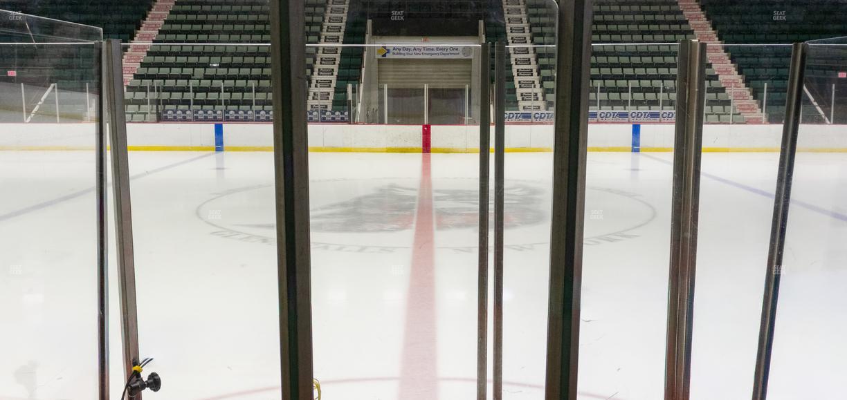 Harding Mazzotti Arena - Section A Seat View