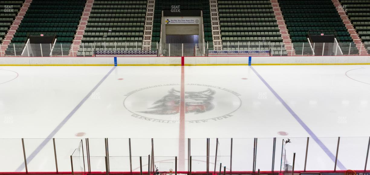 Harding Mazzotti Arena - Section A Seat View