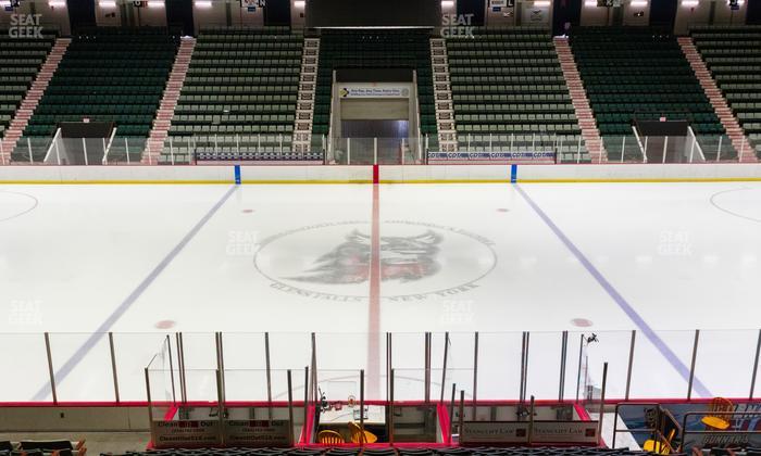 Harding Mazzotti Arena - Section A Seat View