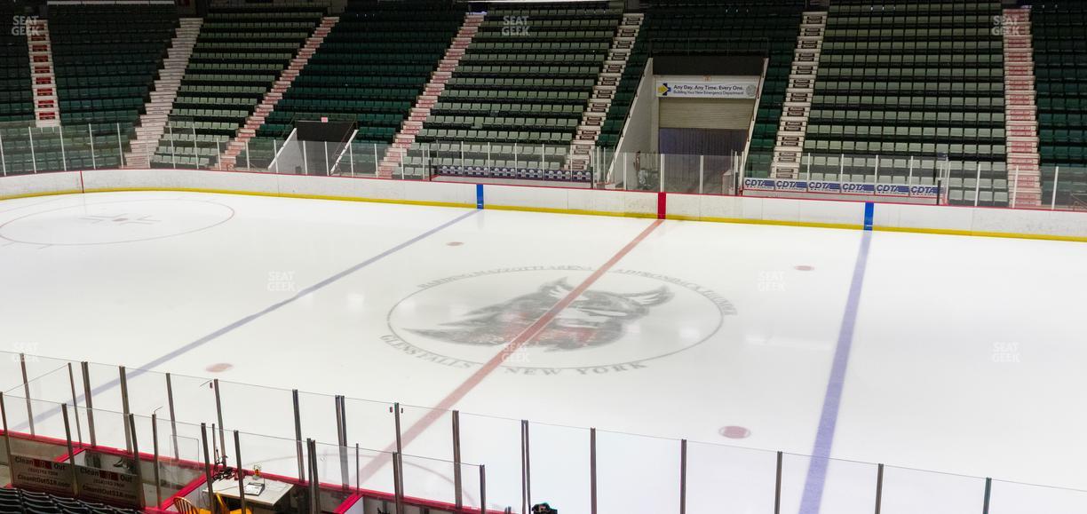 Harding Mazzotti Arena - Section B Seat View