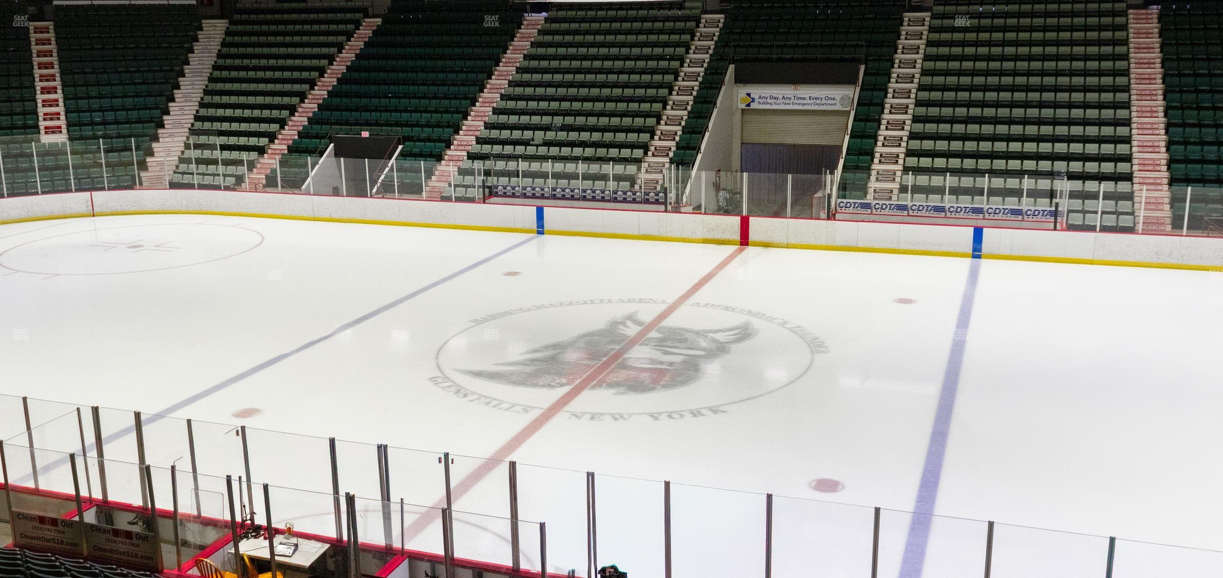 Harding Mazzotti Arena - Section B Seat View