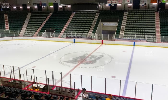 Harding Mazzotti Arena - Section B Seat View