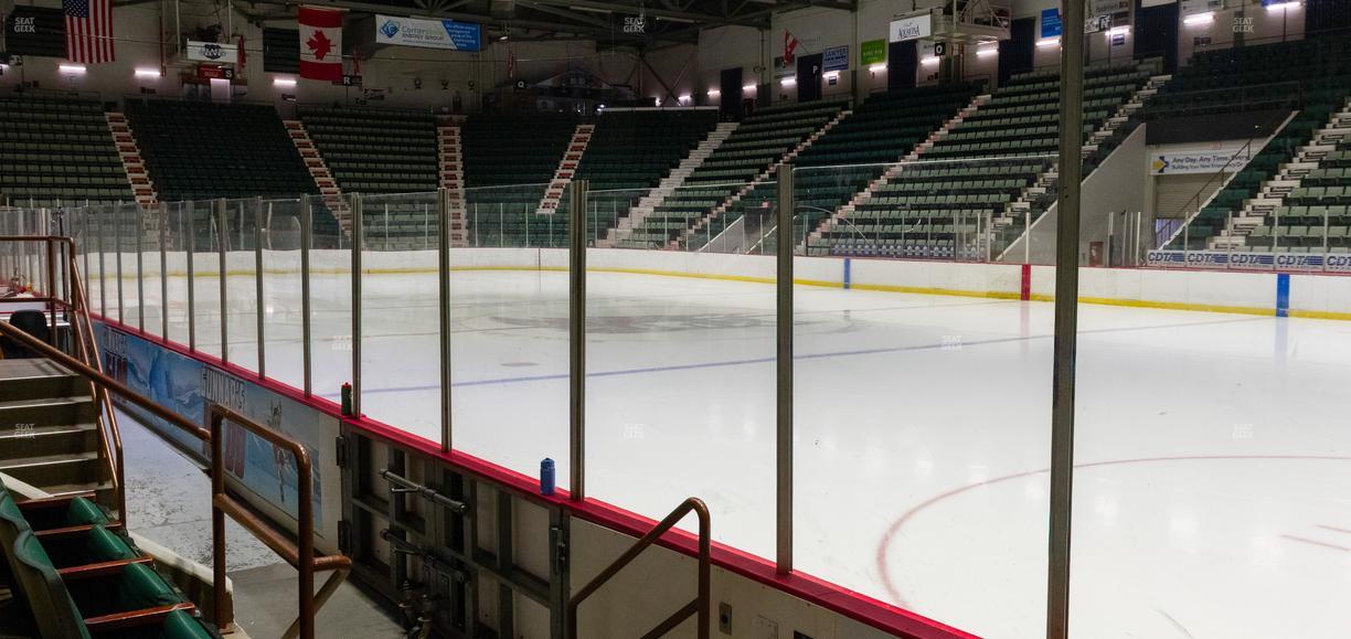 Harding Mazzotti Arena - Section D Seat View