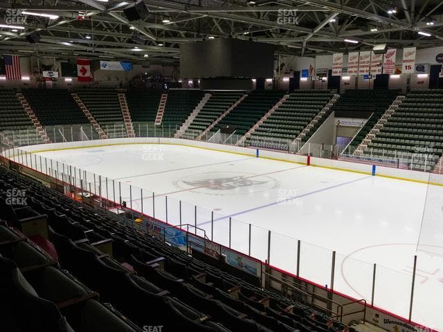 Harding Mazzotti Arena - Section D Seat View