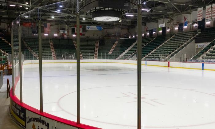 Harding Mazzotti Arena - Section E Seat View