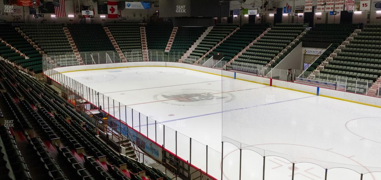 Harding Mazzotti Arena - Section E Seat View