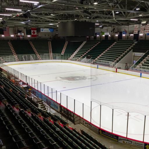 Harding Mazzotti Arena - Section E Seat View