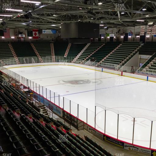 Harding Mazzotti Arena - Section E Seat View