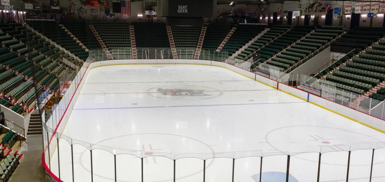 Harding Mazzotti Arena - Section F Seat View