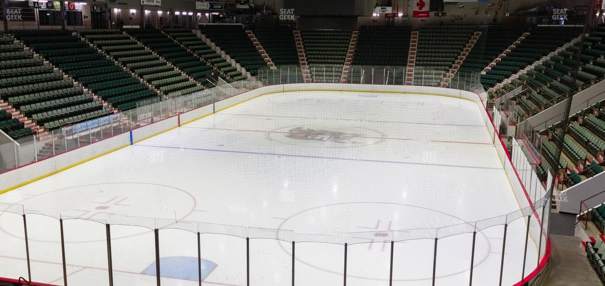 Harding Mazzotti Arena - Section H Seat View