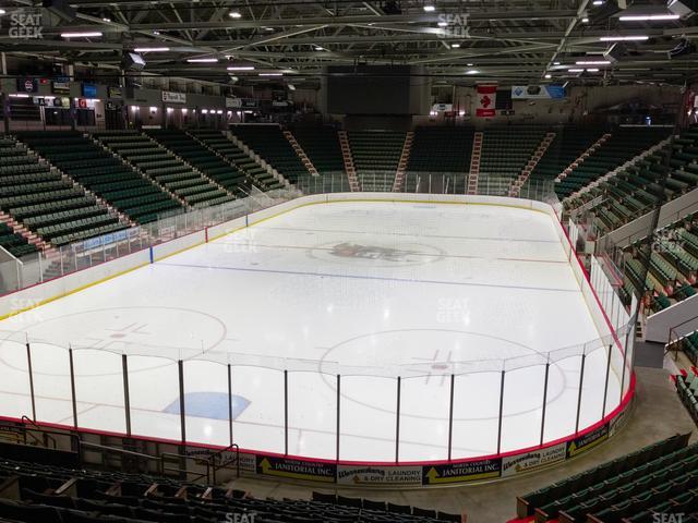 Harding Mazzotti Arena - Section H Seat View