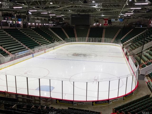Harding Mazzotti Arena - Section H Seat View