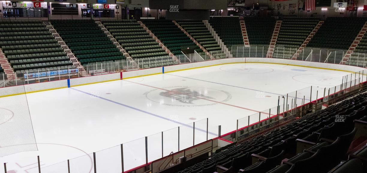 Harding Mazzotti Arena - Section J Seat View