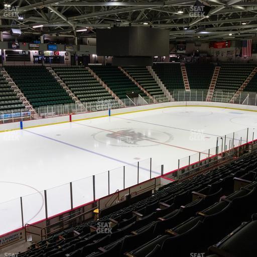 Harding Mazzotti Arena - Section J Seat View