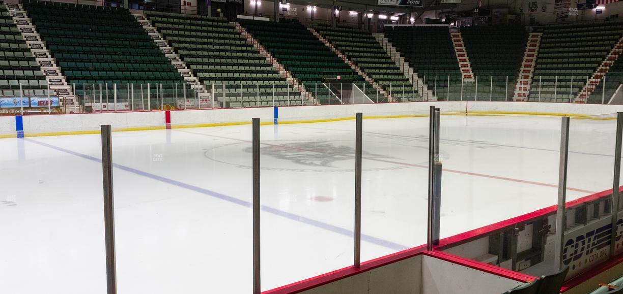 Harding Mazzotti Arena - Section K Seat View