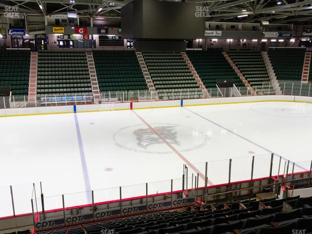 Harding Mazzotti Arena - Section L Seat View