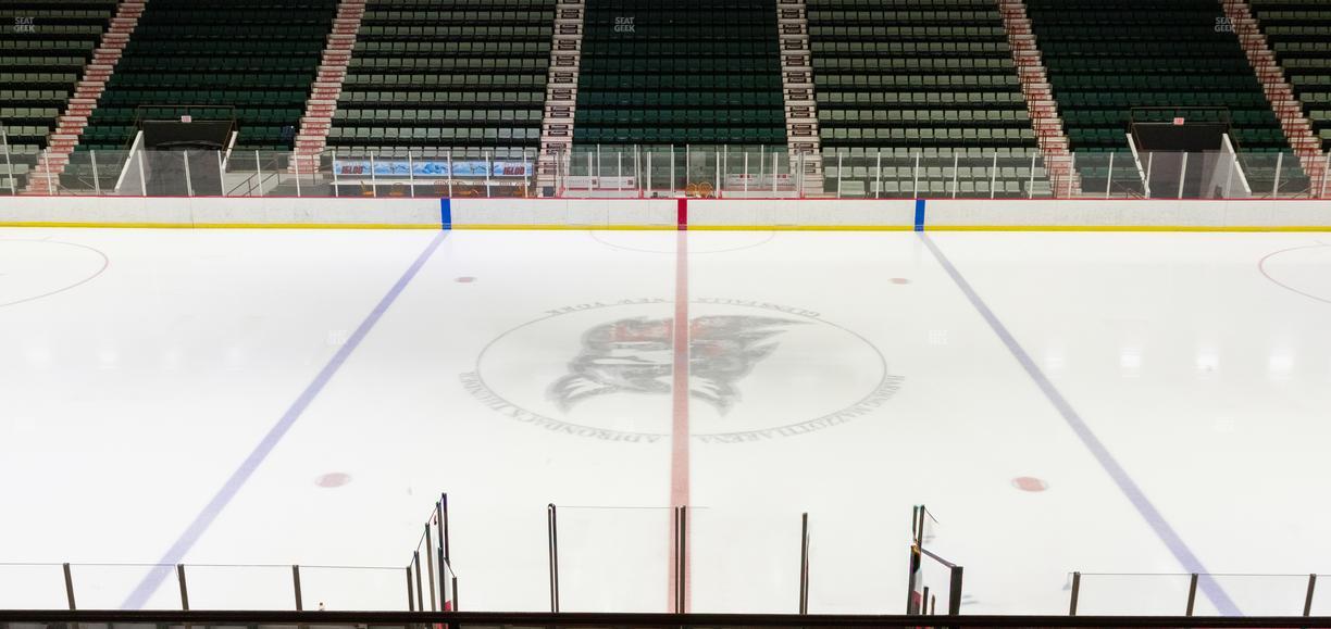 Harding Mazzotti Arena - Section M Seat View