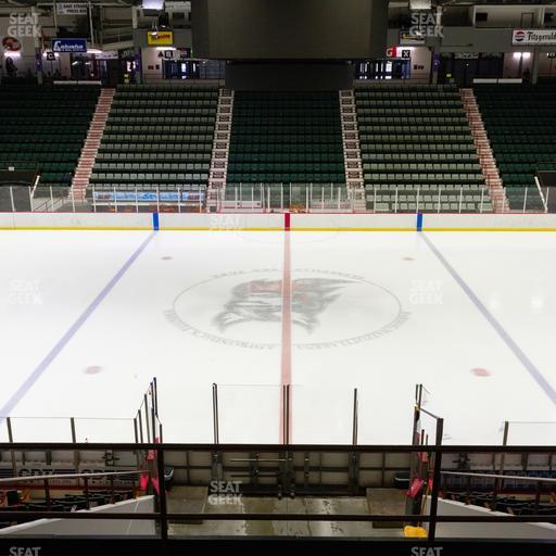 Harding Mazzotti Arena - Section M Seat View