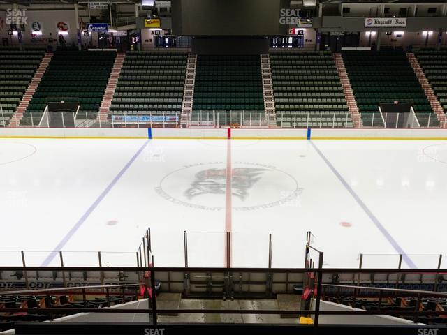 Harding Mazzotti Arena - Section M Seat View