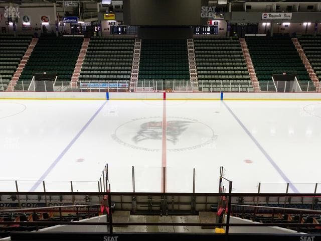 Harding Mazzotti Arena - Section M Seat View