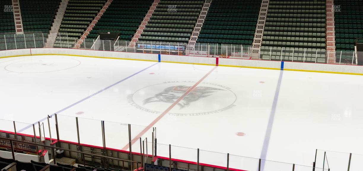 Harding Mazzotti Arena - Section N Seat View