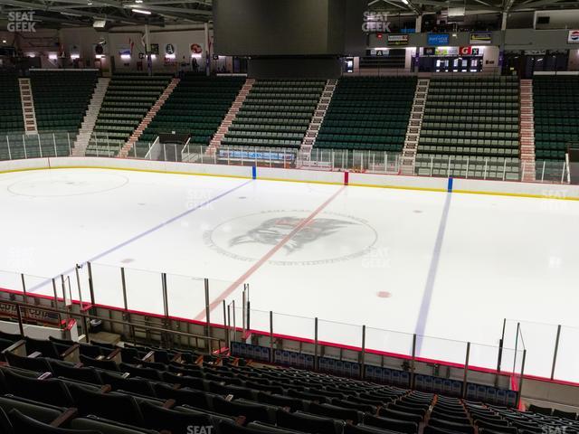 Harding Mazzotti Arena - Section N Seat View