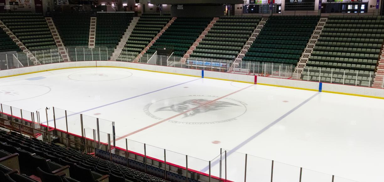 Harding Mazzotti Arena - Section O Seat View