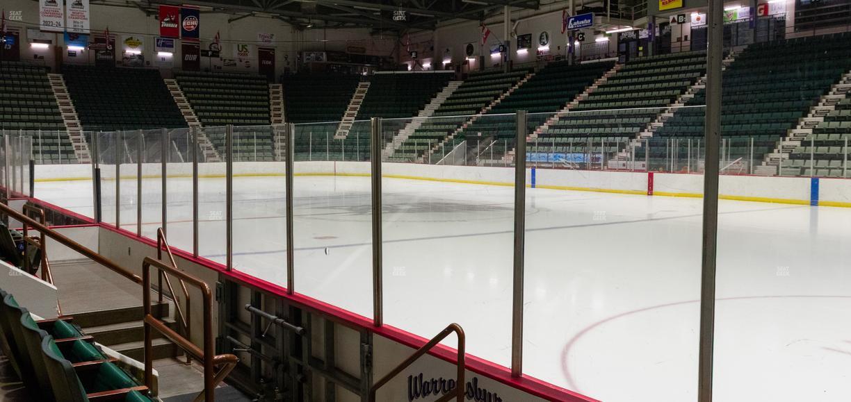 Harding Mazzotti Arena - Section P Seat View